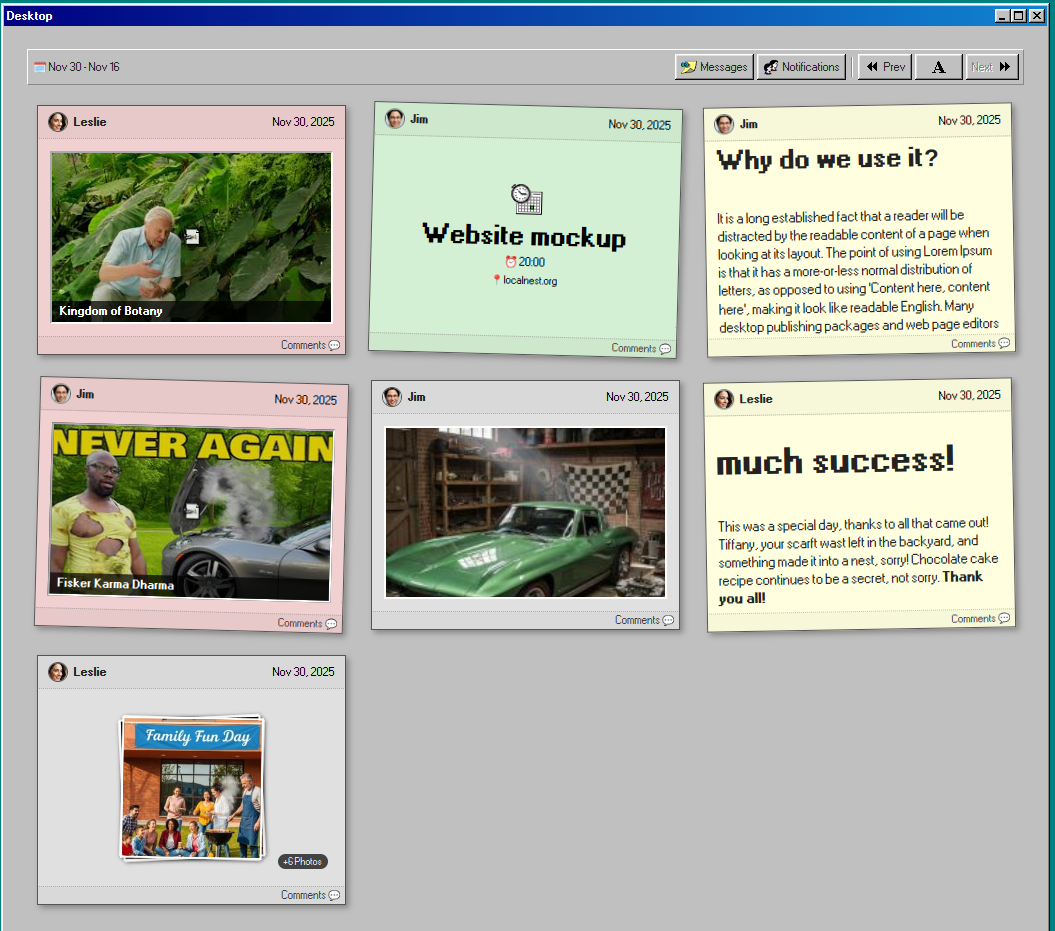 Feed Interface