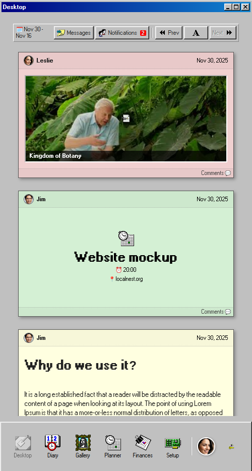 Mobile View